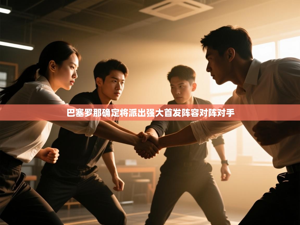 巴塞罗那确定将派出强大首发阵容对阵对手