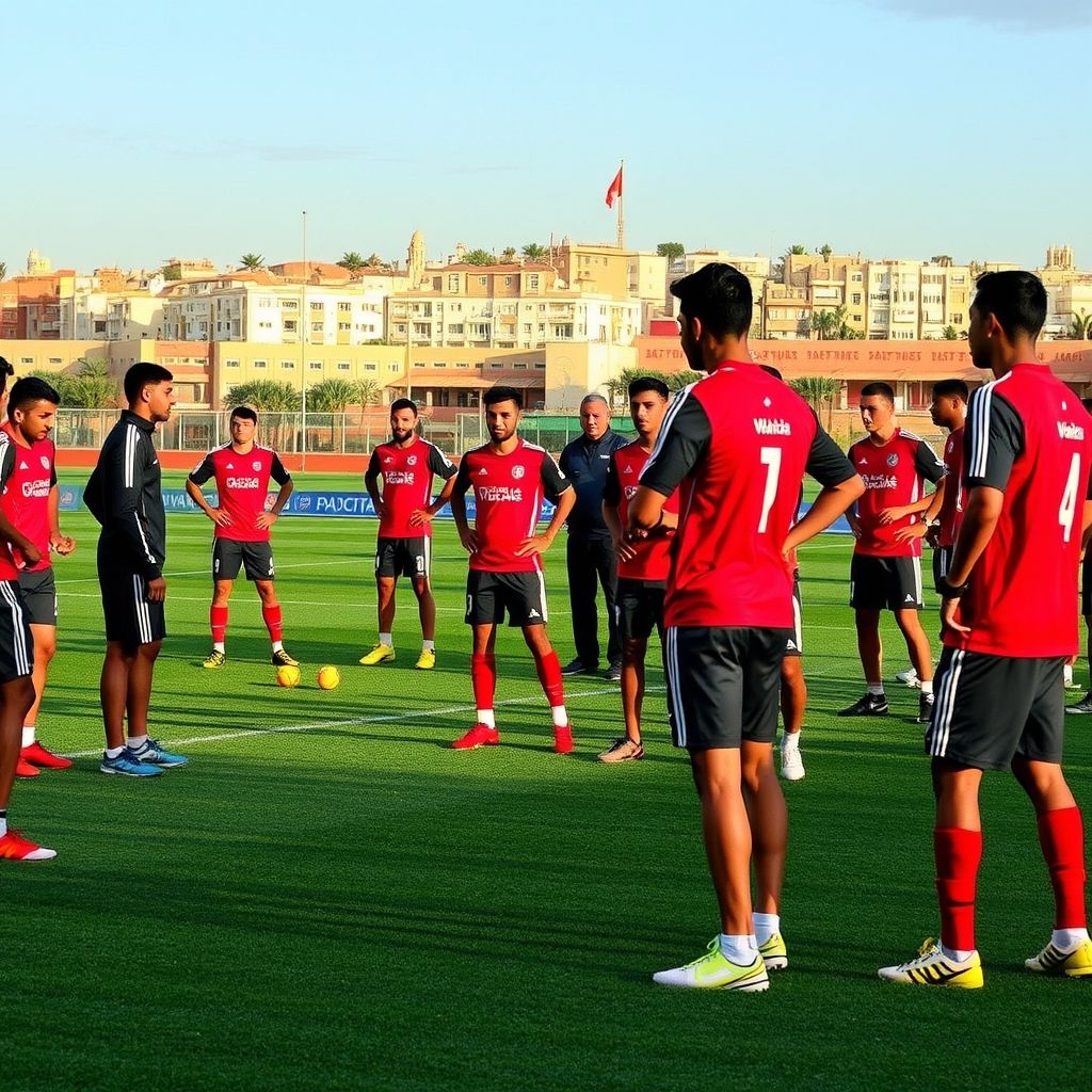 半岛体育官网入口-摩洛哥瓦赫达球员团队氛围良好，备战世俱杯信心满满